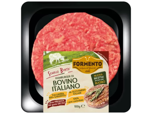 Hamburger di Bovino Italiano 100g