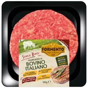 Hamburger di Bovino Italiano 100g
