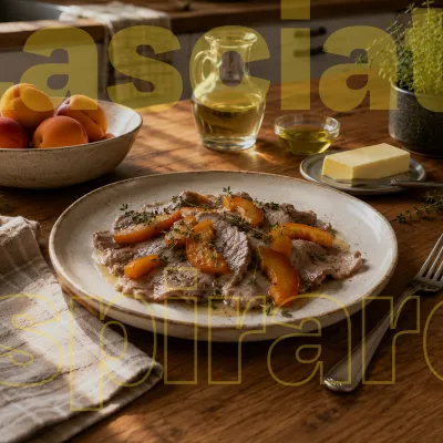 scaloppine alle albicocche