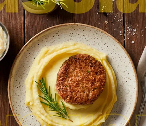 MEDAGLIONI CON PUREA DI PATATA PIATLINA 