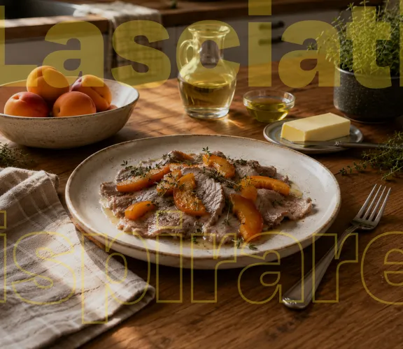 scaloppine alle albicocche