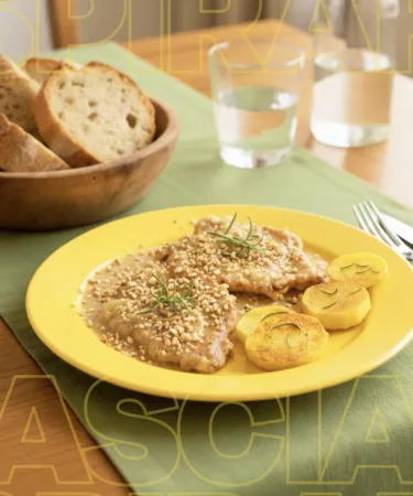 scaloppine alle nocciole